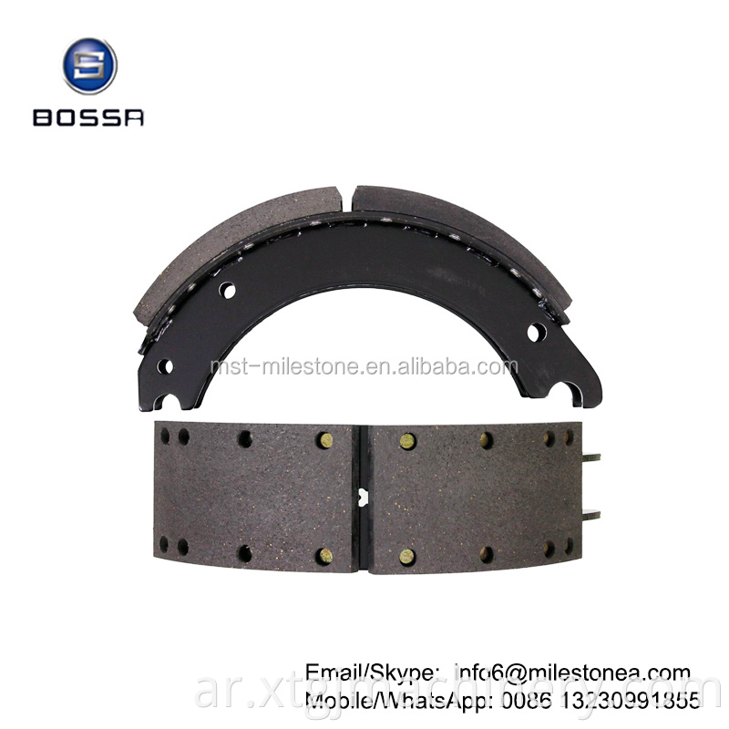 Truck Truck Welding Drum Brake Shoe Lining 4702